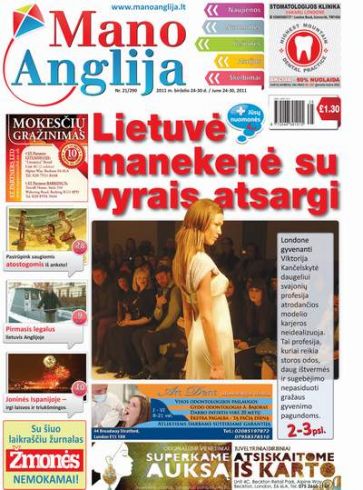 Lietuvė manekenė su vyrais atsargi