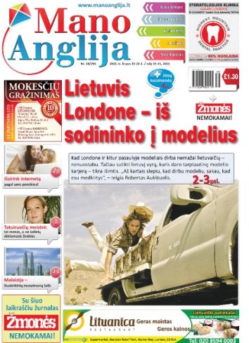 Lietuvis Londone – iš sodininko į modelius