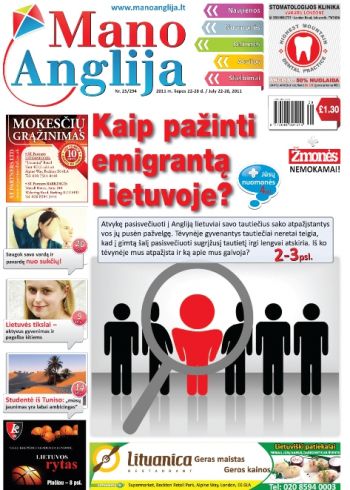 Kaip pažinti emigrantą Lietuvoje?