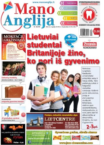 Lietuviai studentai Britanijoje žino, ko nori iš gyvenimo 