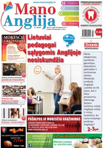 Lietuviai pedagogai sąlygomis Anglijoje nesiskundžia