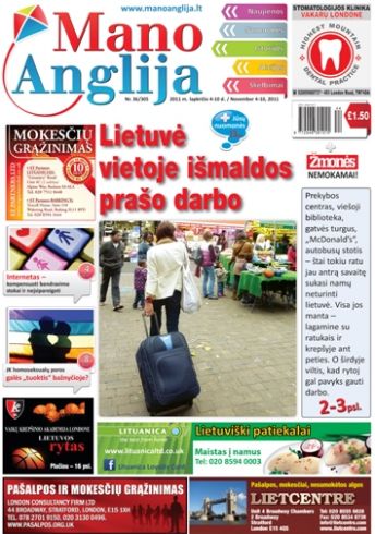 Lietuvė vietoje išmaldos prašo darbo