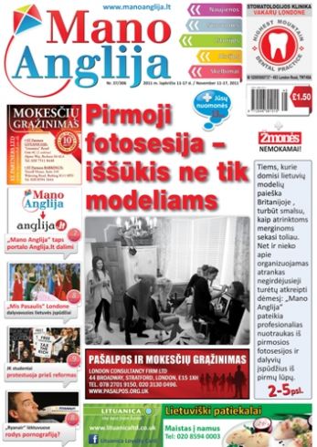 Pirmoji fotosesija – iššūkis ne tik modeliams