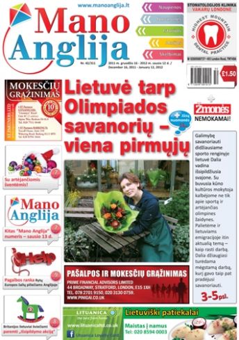 Lietuvė tarp Olimpiados savanorių – viena pirmųjų