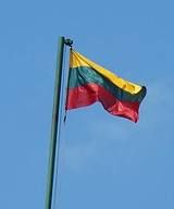 Birminghamo centre suplėvesuos Lietuvos trispalvė