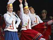 Trafalgaro aikštėje - rusų tradicinė šventė Maslenitsa 