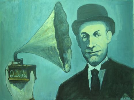 Meno mugėje Marylebone - ir lietuvio menininko darbai