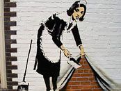 Londonas - gatvės meno namai