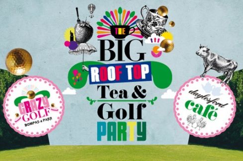 Britų popietės arbatėlė - ant stogo 