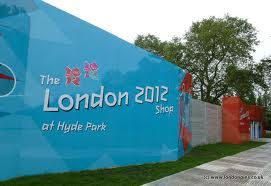 Hyde parke - didžiausia laikinoji parduotuvė Londone