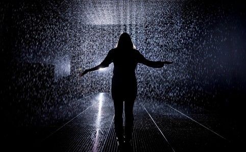 Lietaus kambarys Barbican'o centre