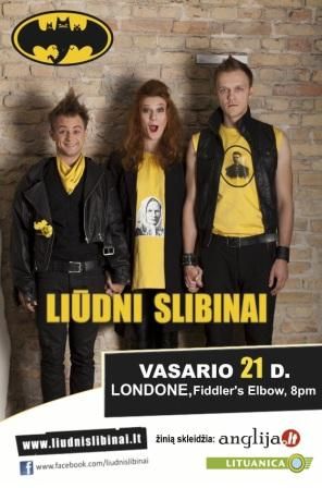 „Liūdni slibinai“ Londone - jau vasario 21 d.!